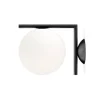 New IC Light C/W1 væglampe / loftlampe, sort Sorte Væglamper|Glas Lamper
