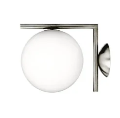 Discount IC Light C/W2 væglampe / loftlampe, krom Krom Lamper|Glas Lamper