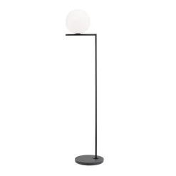 Hot IC Light F2 udendørs gulvlampe, sort/sort lava Glas Lamper|Standerlamper