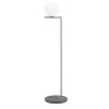 IC Light F1 udendørs gulvlampe, børstet rustfrit stål/grå Glas Lamper|Standerlamper