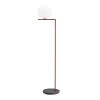 IC Light F2 udendørs gulvlampe, rød/sort lava Glas Lamper|Standerlamper