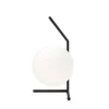 New IC Light T1 low bordlampe, sort Glas Lamper