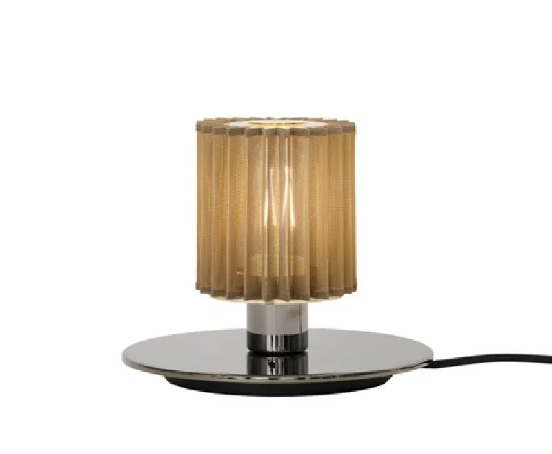 Best In The Sun 220 bordlampe, sølv/guld Skrivebordslamper|Lamper Til Sofabord