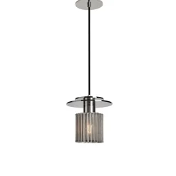 Outlet 190 pendel, sølv Spisebordslamper|Pendler