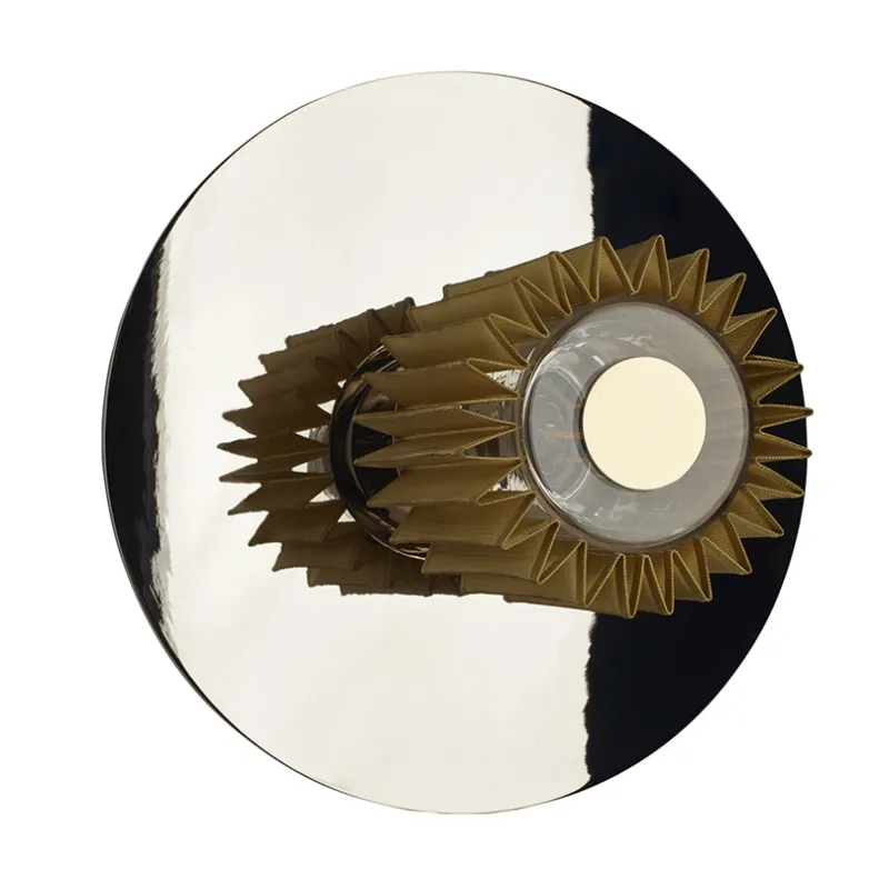 Discount 270 væglampe/loftlampe, sølv/guld Soveværelseslamper|Entre Lamper