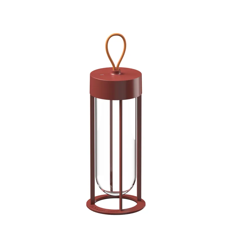 Clearance In Vitro Unplugged udendørs batterilampe, terracotta Transportable Lamper|Terrasselamper