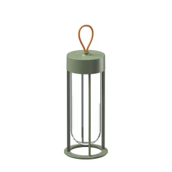 New In Vitro Unplugged udendørs batterilampe, pale green Transportable Lamper|Terrasselamper