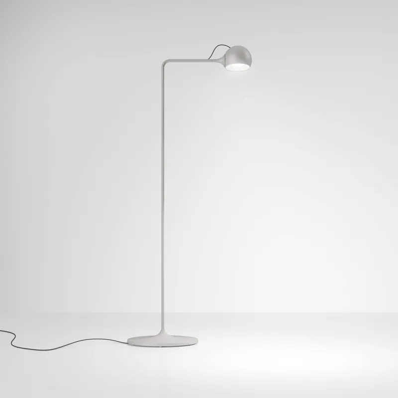 New Ixa reading gulvlampe, gråhvid Standerlamper|Læselamper