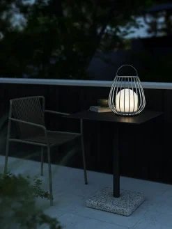 Hot Jim To-Go batterilampe, grå Transportable Lamper|Havelamper