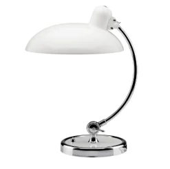 Hot 6631-T Luxus bordlampe, hvid Hvide Lamper|Skrivebordslamper