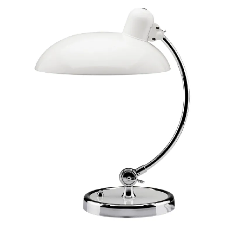 Hot 6631-T Luxus bordlampe, hvid Hvide Lamper|Skrivebordslamper
