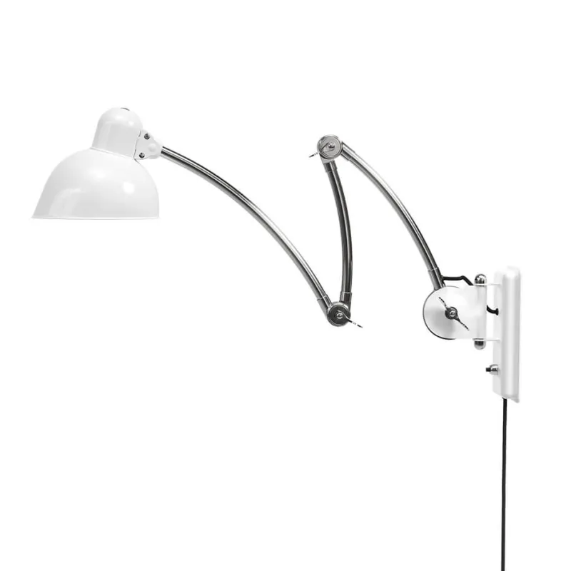 Discount Kaiser Idell 6559-W væglampe, hvid Læselamper|Stue Lamper