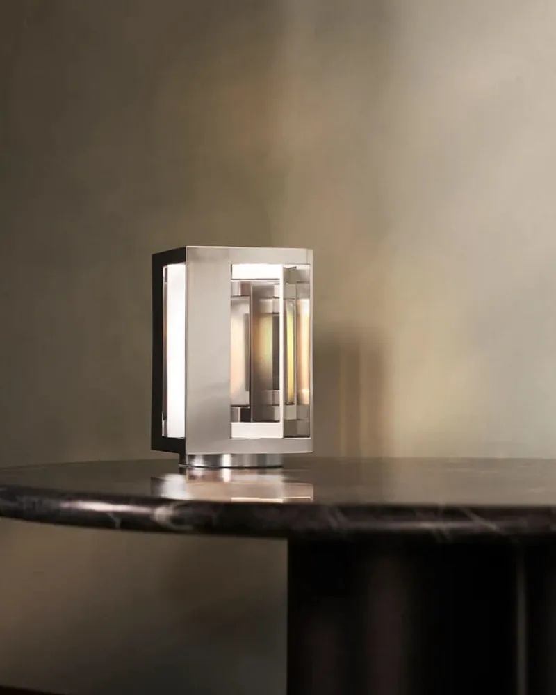 Outlet Kassablanka bordlampe 142, alu Skrivebordslamper|Lamper Til Sofabord