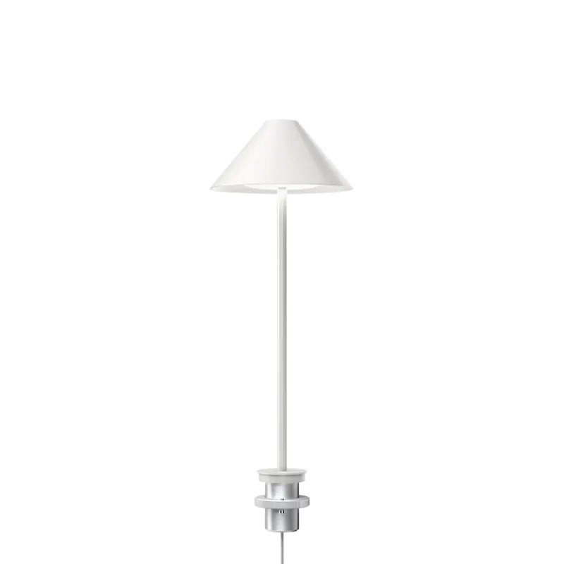 Sale Keglen bordlampe m/pind, hvid Hvide Lamper|Kontorlamper