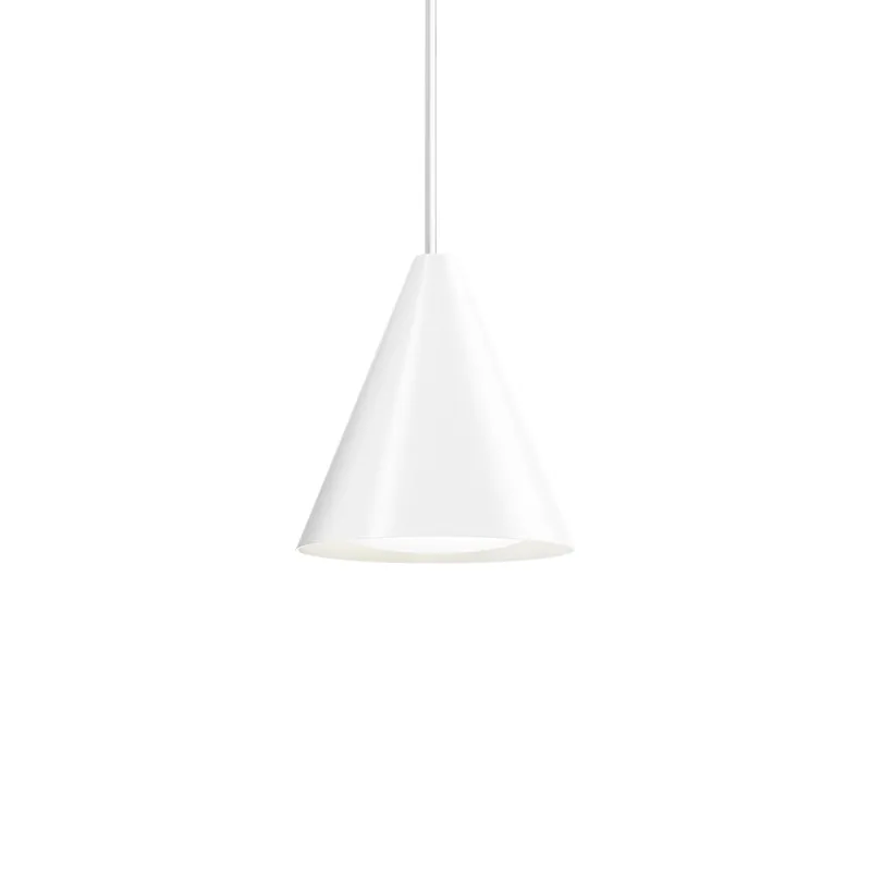 New Keglen pendel Ø250, hvid Hvide Lamper|Spisebordslamper