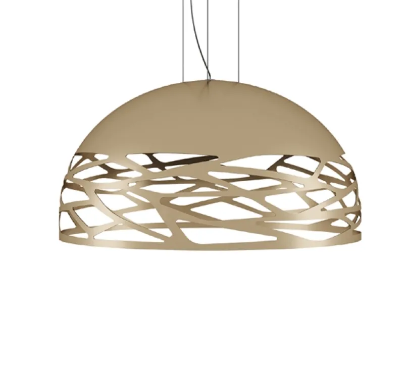 Kelly Medium Dome pendel, mat pearl Hængelamper