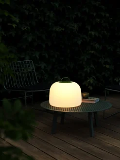 Kettle To-Go 36 batterilampe, grøn Transportable Lamper|Hvide Lamper