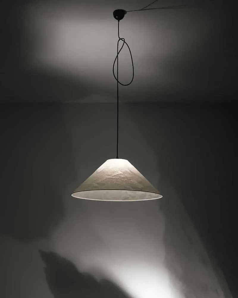Online Knitterling pendel 200cm Rispapir Lamper|Spisebordslamper
