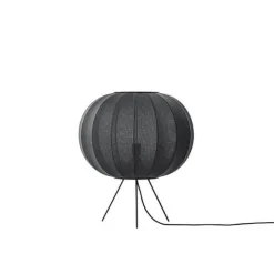 Online Knit-Wit Ø45 gulvlampe lav, sort Standerlamper|Gulvlamper