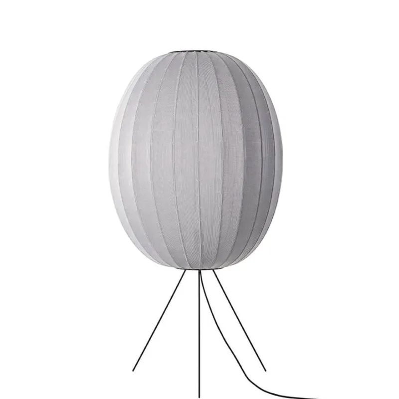 Outlet Knit-Wit Ø65 gulvlampe medium, sølv Standerlamper|Gulvlamper