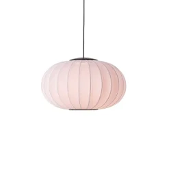 Best Knit-Wit Ø57 oval pendel LED, lys pink Spisebordslamper|Hængelamper