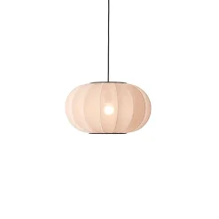 Hot Knit-Wit Ø45 oval pendel, sandstone Spisebordslamper|Hængelamper