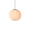 Knit-Wit Ø45 rund pendel LED, sandstone Spisebordslamper|Hængelamper