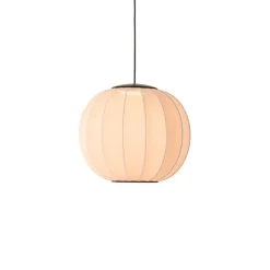 Knit-Wit Ø45 rund pendel LED, sandstone Spisebordslamper|Hængelamper
