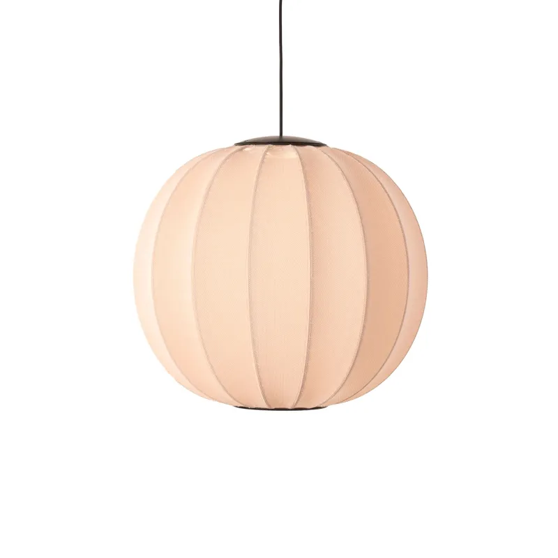 Best Knit-Wit Ø60 rund pendel LED, sandstone Spisebordslamper|Hængelamper