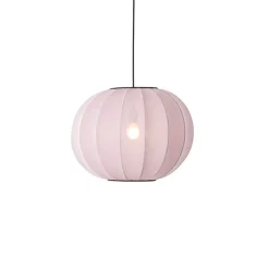 Discount Knit-Wit Ø45 rund pendel, lys pink Spisebordslamper|Hængelamper
