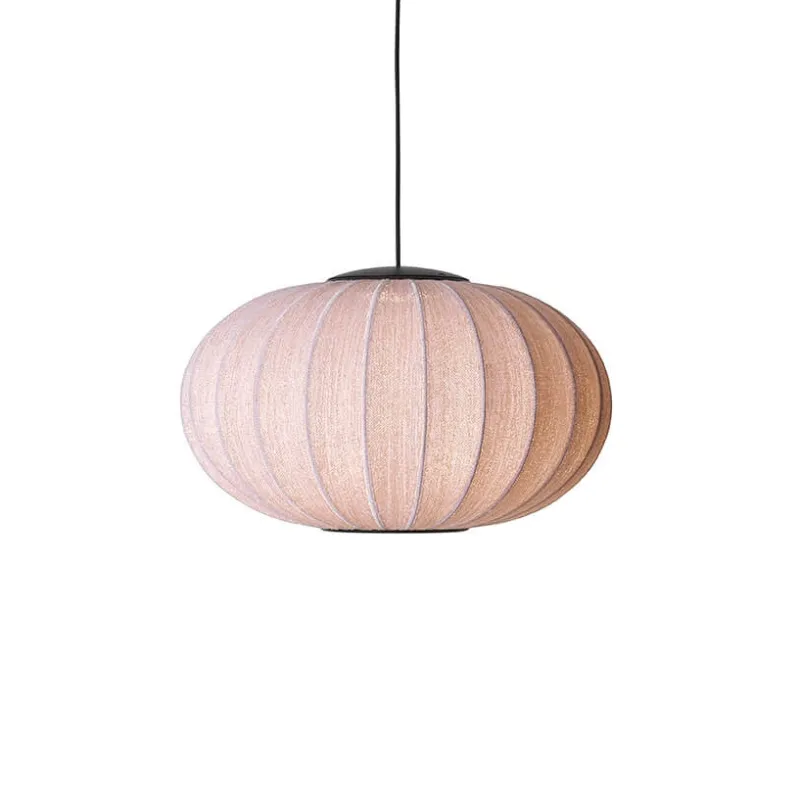 Sale Knit-Wit Anniversary Ø57 oval pendel LED, glitter guld Spisebordslamper|Hængelamper