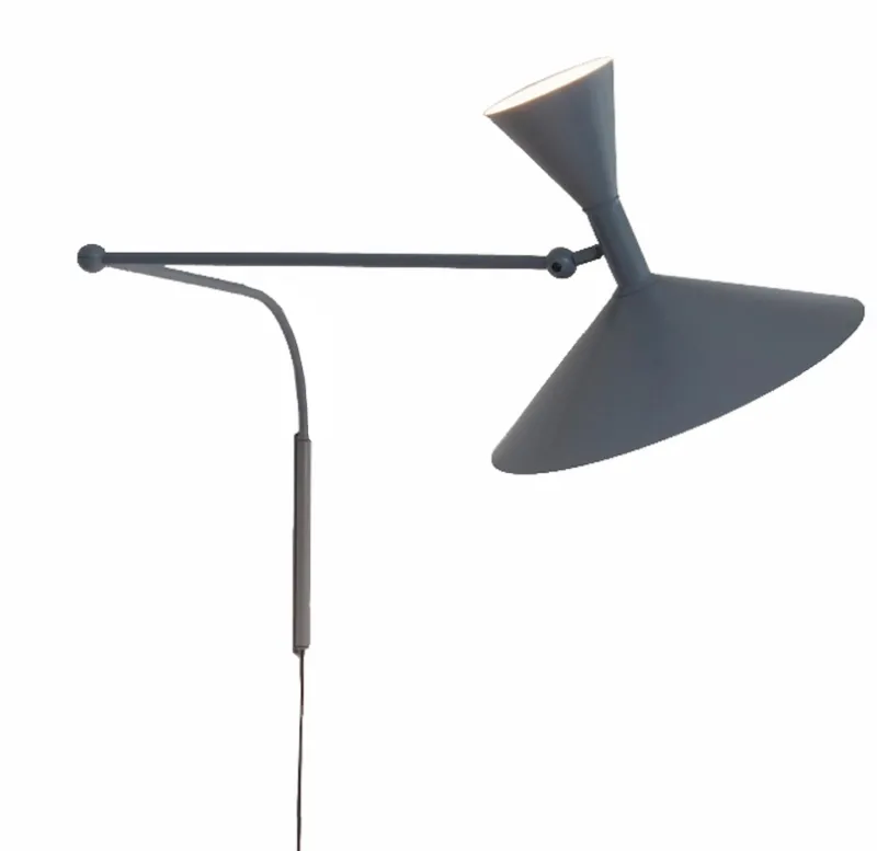 Clearance Lampe de Marseille, grå Læselamper