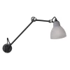 Discount No 122 Badeværelse væglampe, sort/polycarbonat Vådrumslamper|Spejllampe