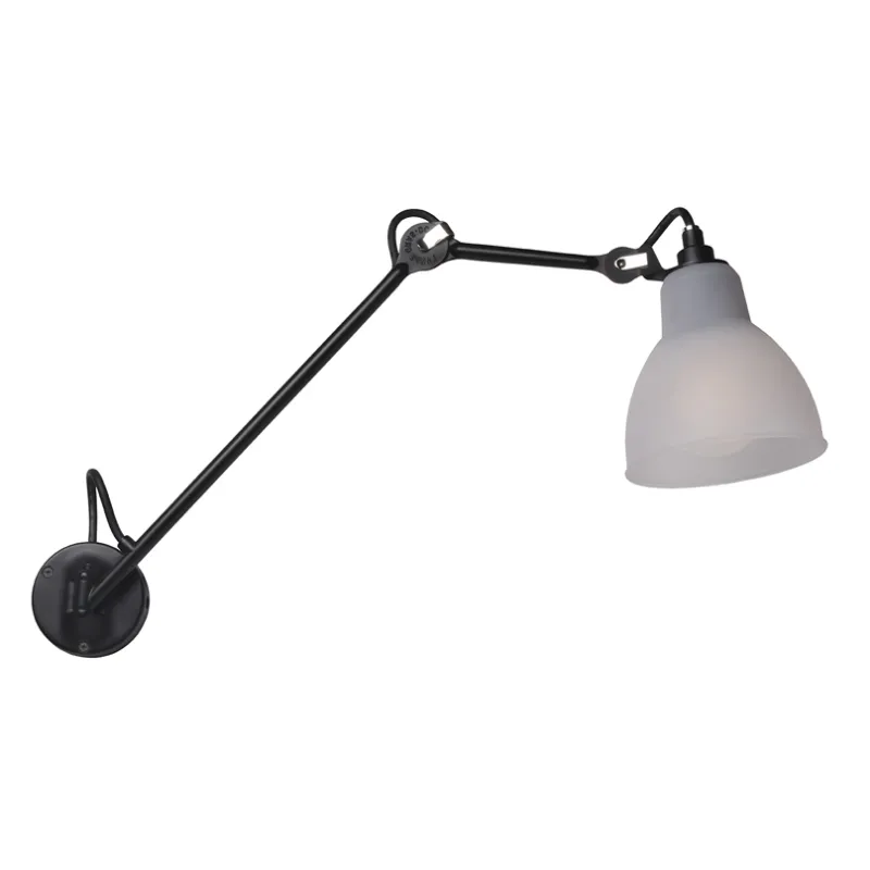 Discount No 122 Badeværelse væglampe, sort/polycarbonat Vådrumslamper|Spejllampe