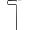 Outlet No 411 gulvlampe, mat sort/krom Standerlamper|Industrielle Lamper