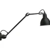 Clearance No 304 L40 Væglampe, sort Sorte Væglamper|Industrielle Lamper