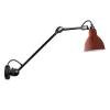 Best No 304 L40 væglampe, sort/rød Læselamper|Industrielle Lamper
