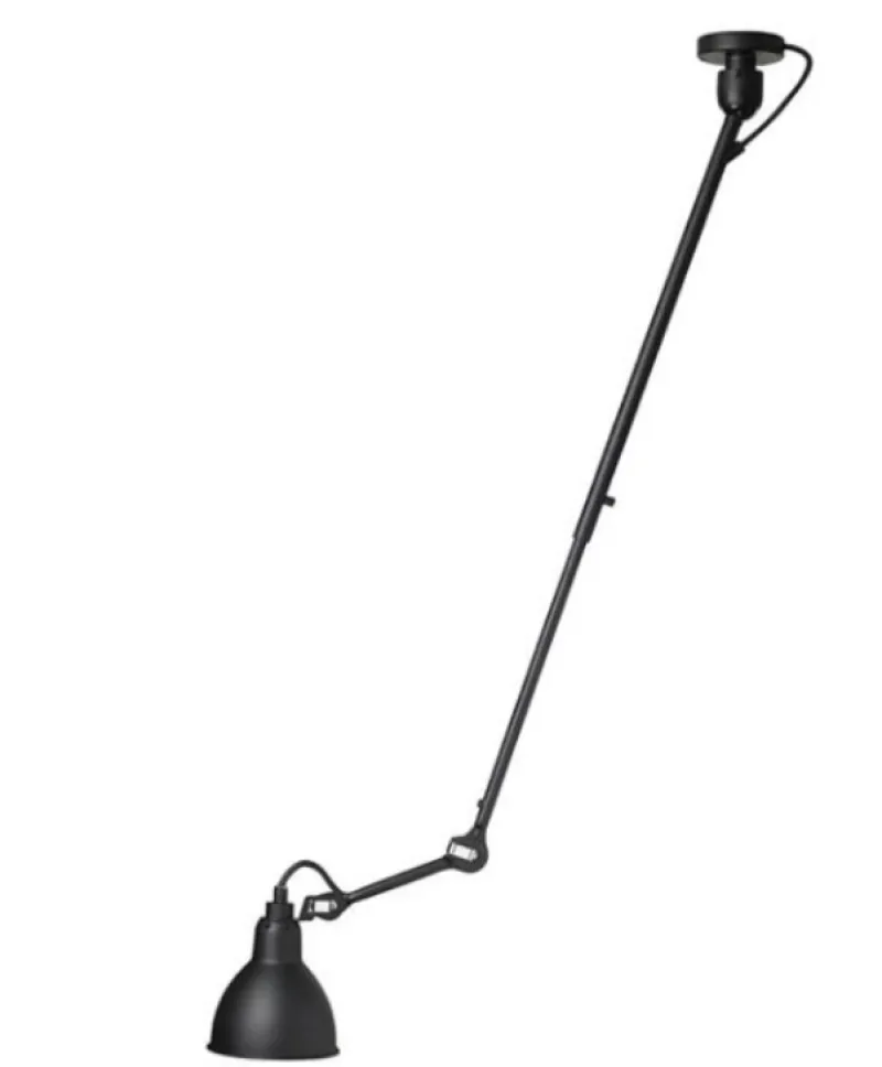 Clearance No 302 loftlampe, sort Arbejdslys|Stue Lamper