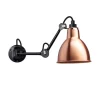 Hot No. 204 væglampe, sort/kobber Læselamper|Industrielle Lamper
