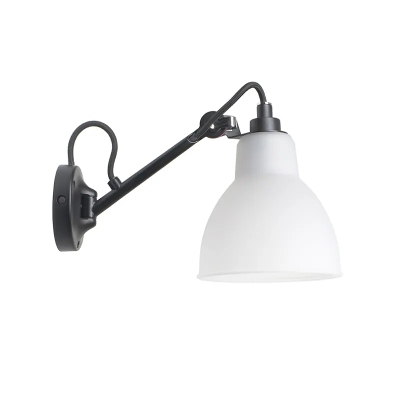 Discount No 104 væglampe, sort/polycarbonat Industrielle Lamper