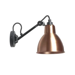 Best No 104 væglampe, sort/kobber Kobberlamper|Industrielle Lamper