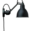 Outlet No 304CA Væglampe, sort Sorte Væglamper|Industrielle Lamper