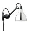 Outlet No 304CA Væglampe, sort/krom Krom Lamper|Industrielle Lamper