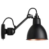 Best No 304SW væglampe, sort/kobber Industrielle Lamper|Stue Lamper