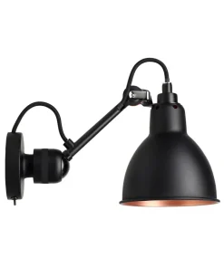 Best No 304SW væglampe, sort/kobber Industrielle Lamper|Stue Lamper