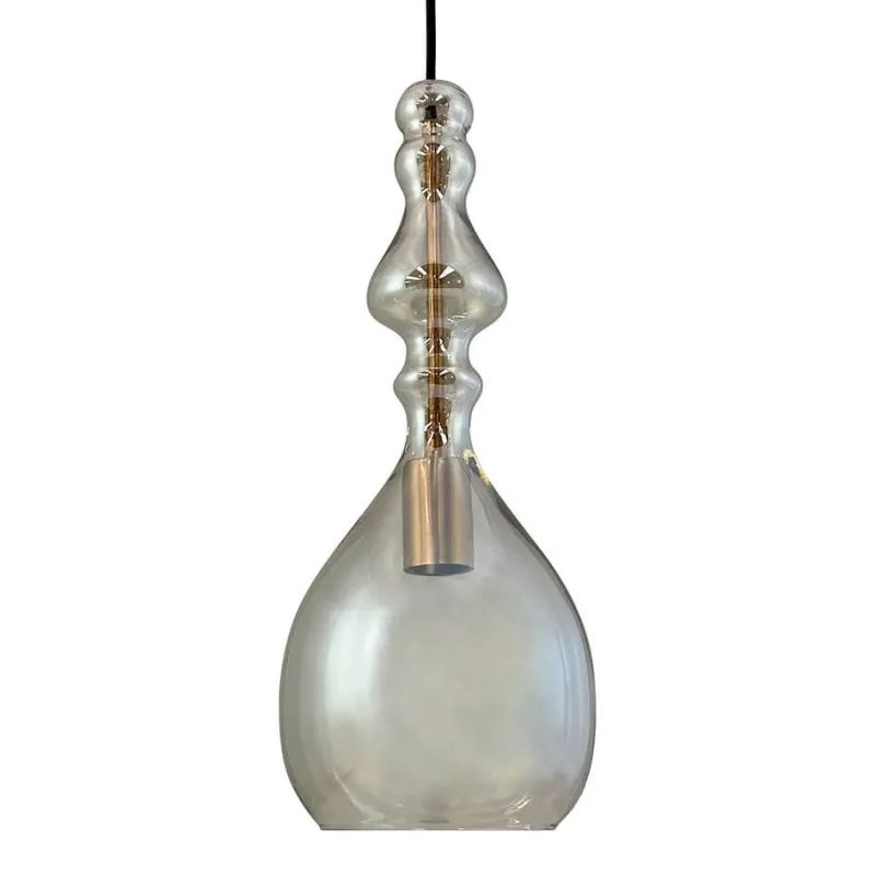 Lea pendel, amber Glas Lamper|Pendler