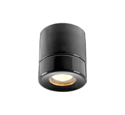 Clearance Light On Downlight loftlampe IP44, sort Vådrumslamper|Køkkenlamper