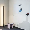 Linescapes gulvlampe, sort/grå Standerlamper|Gulvlamper