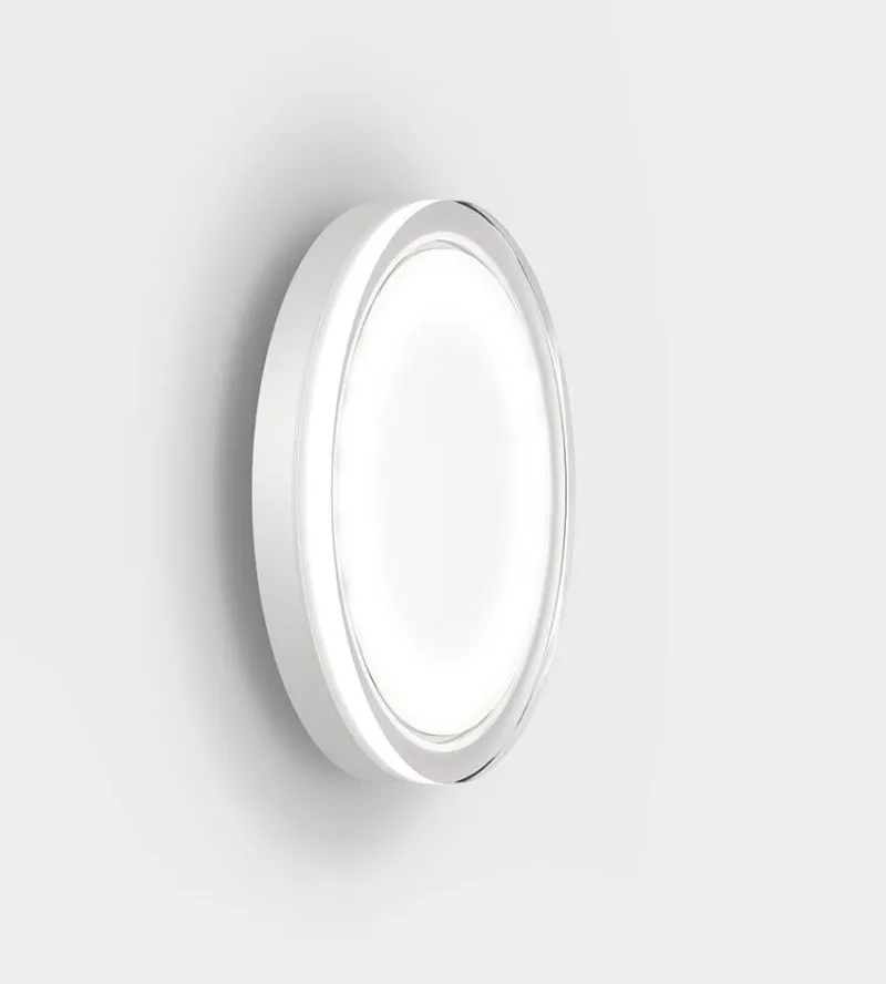 Lisc udendørs væglampe / loftlampe, pure white Hvide Lamper|Terrasselamper