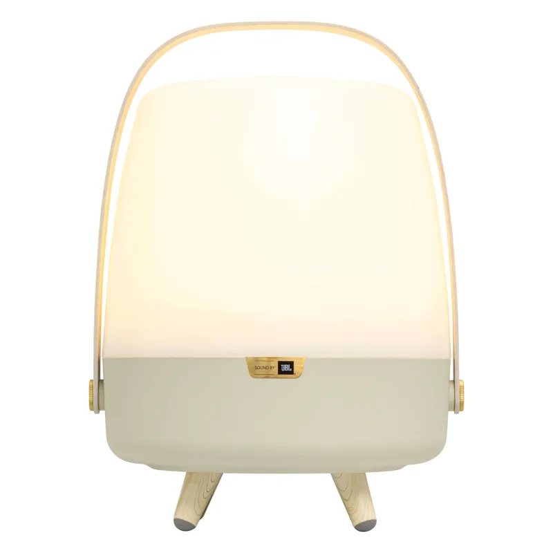 Discount Lite-up Play 2.0 LED lampe m/JBL højtaler, sand (ny model) Lamper I Træ|Transportable Lamper